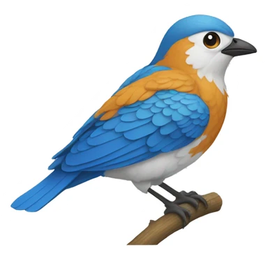 Un oiseau au paradi sticker
