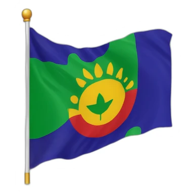 Drapeau guadeloupe sticker