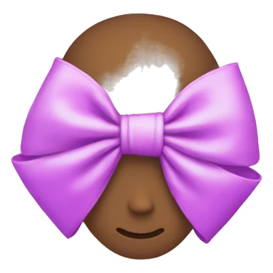 Aesthetic bow sticker