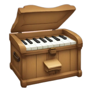 boite à musique sticker