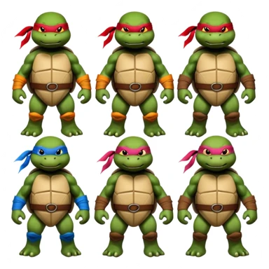 Teenage ninja mutant Turtles sticker