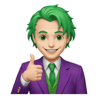 Joker 👍🏻 gösteriyor  sticker