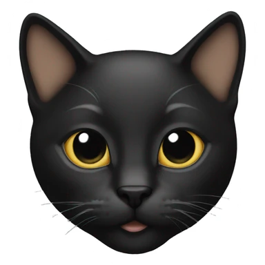 Cat blak sticker