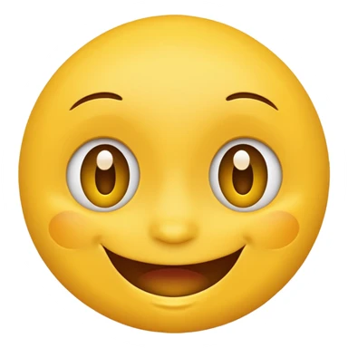 Normal happy face sticker