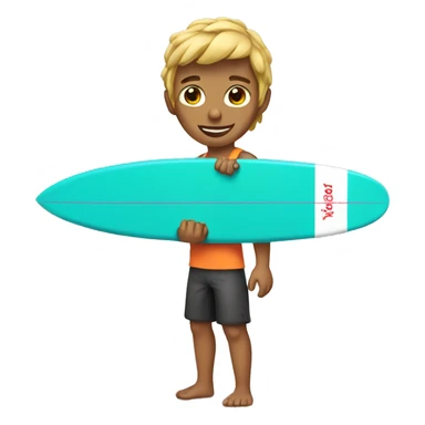 Surfer dude  sticker