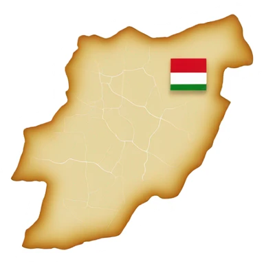 map of lebanon sticker