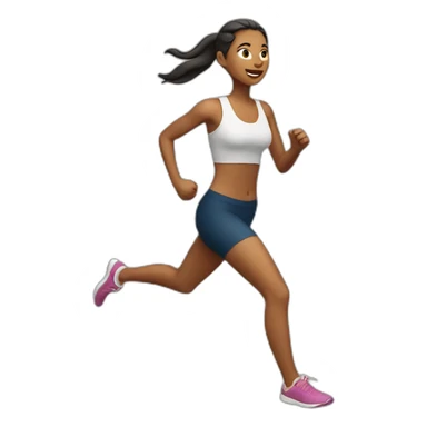 running woman sticker