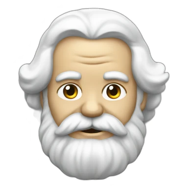 Marx revolution sticker