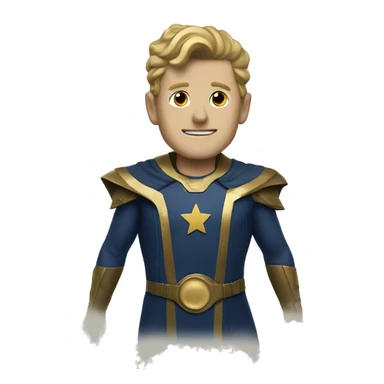 Homelander from "the boys" series sticker
