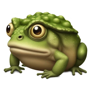 big hairy toad sticker