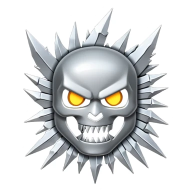 Thrash Metal logo sticker