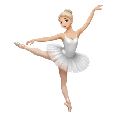 classic ballet dancer sticker
