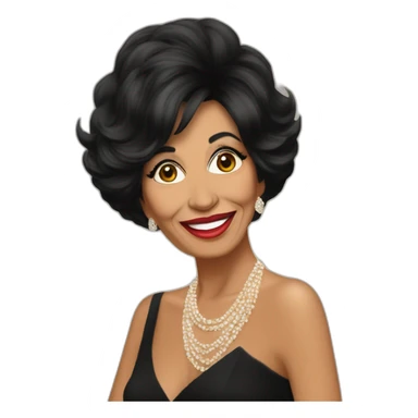 Shirley Bassey sticker