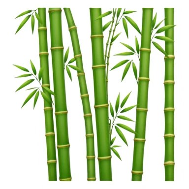 Bamboo Grove – Tall bamboo stalks swaying together.
 sticker
