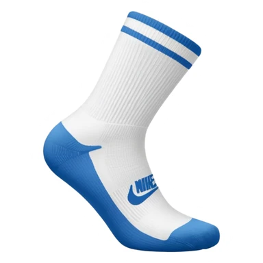 nike white socks sticker