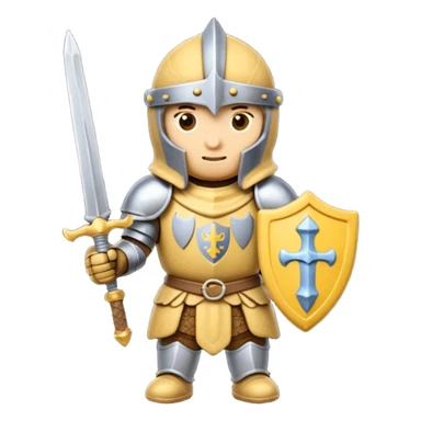 cookie that is a knight because it is a tough cookie sticker