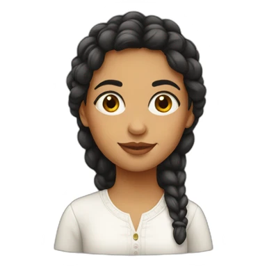 portuguese girl sticker