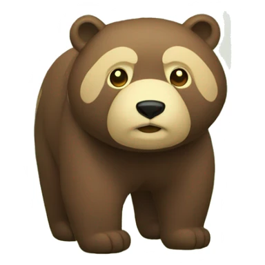 Oso de bosque sticker