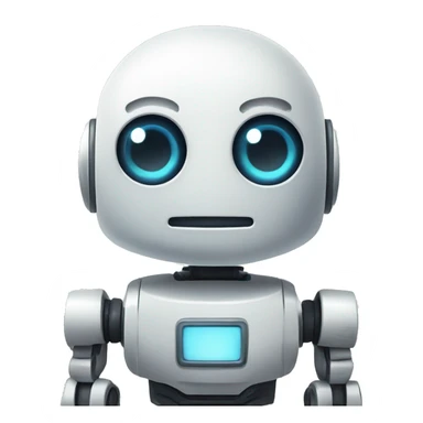 robot and sms ico sticker