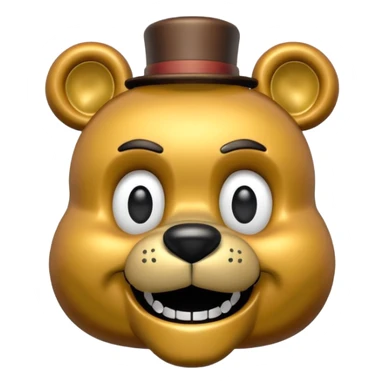 A Freddy Fazbear Symbol  sticker