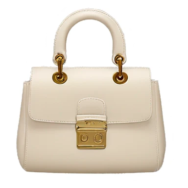 light beige dior bag sticker