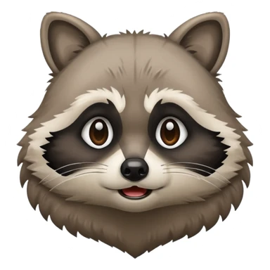
the raccoon is crying sticker