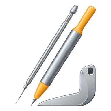 thread and needle sticker