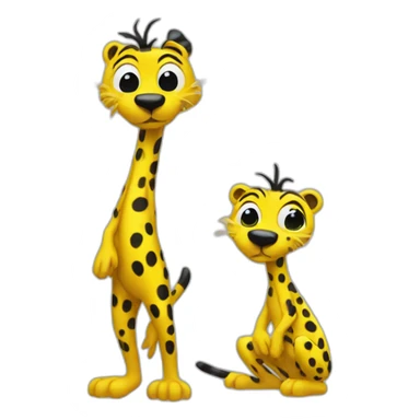 Marsupilami sticker