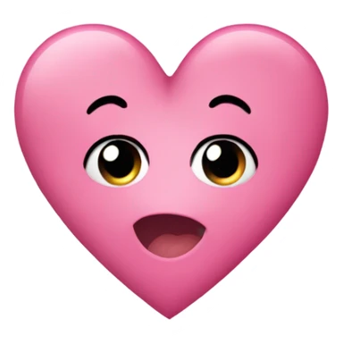 Pinkie heart sticker