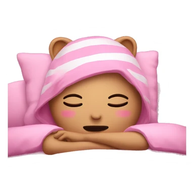 Pink goodnight zzz  sticker
