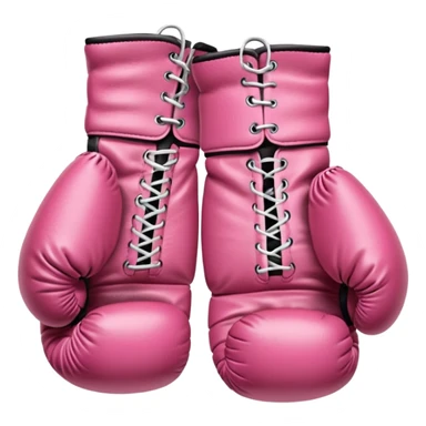 i want pink boxing gloves sticker