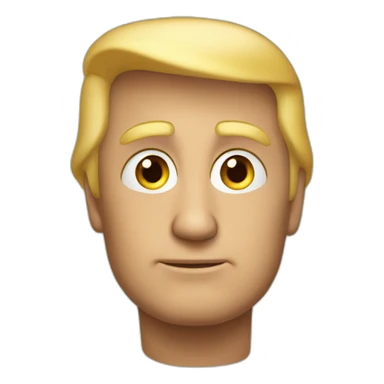 Donald Trump avec 3 yeux sticker