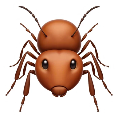 Face of ant sticker