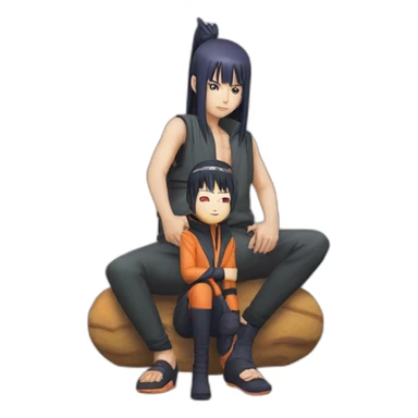 Naruto et Hinata sticker
