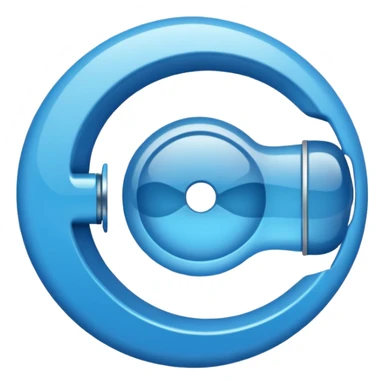 Ultrasound symbol sticker