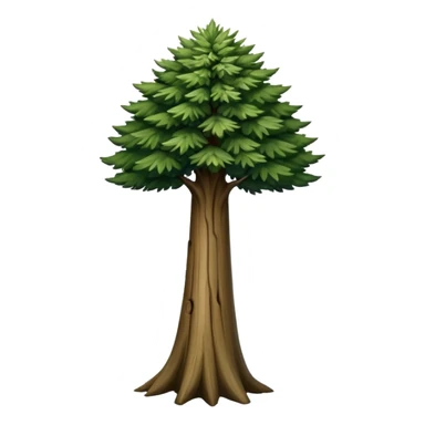 elegant royal cypress tree sticker