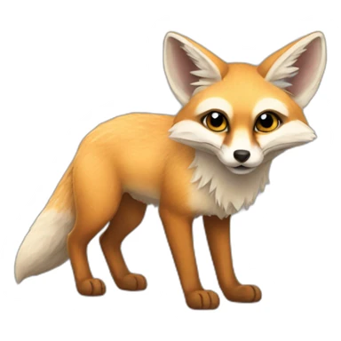 Fennek fox sticker
