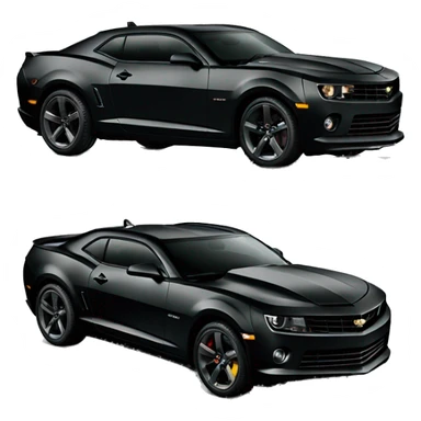 blacked out camaro sticker