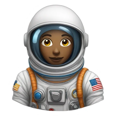 astronaut by Coté Escrivá sticker