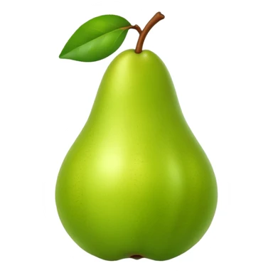 Happy birthday pear sticker