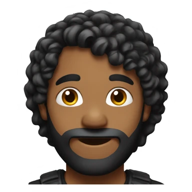 make his hair black now sticker