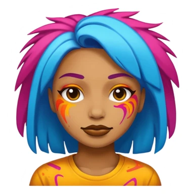 Graffit humani painting sticker