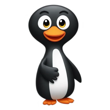 pingu shaka sticker