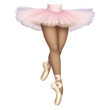 Ballet dancer wearing thigh highs sticker