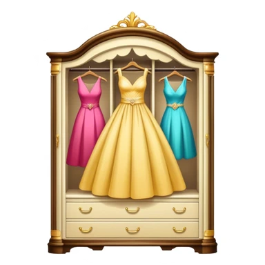 luxury dress wardrobe iconic sticker