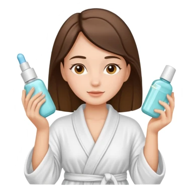 aesthetic girly evening routine  sticker