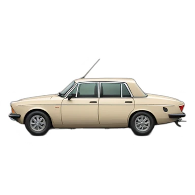 beige rover p6 v8 sticker
