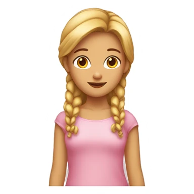 UNE FILLE PLAISANT SA MAIN sticker