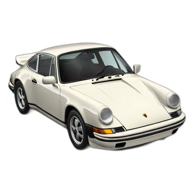 911 Porsche lasts series ios style sticker