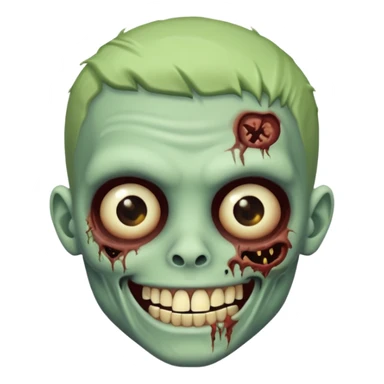 Menino zumbie com grillz  sticker